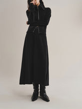Women's High-Waist Relaxed Maxi Skirt